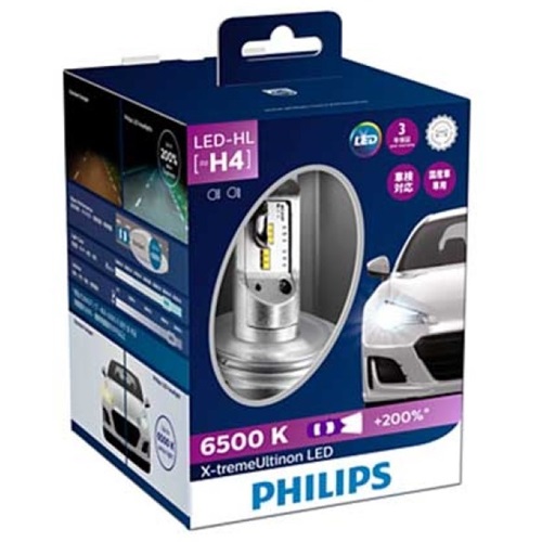 Автомобильная лампа Philips X-tremeUltinon H4 (12901HPX2)